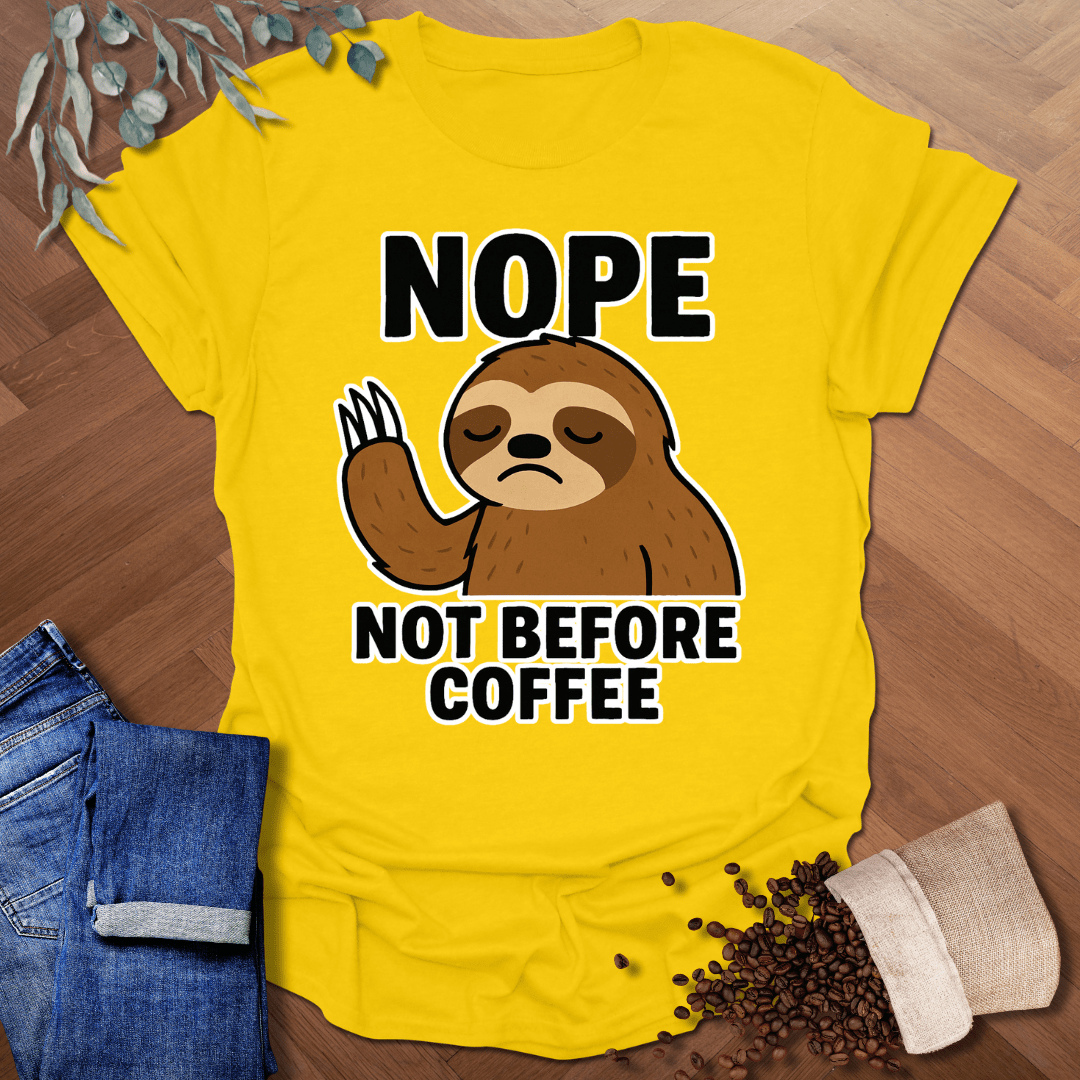 Sloth Nope T-Shirt