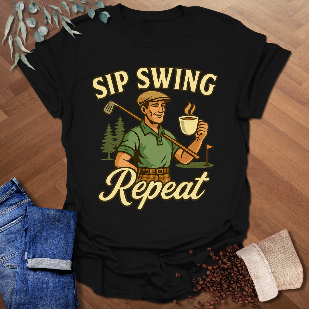 Sip Swing Repeat T-Shirt