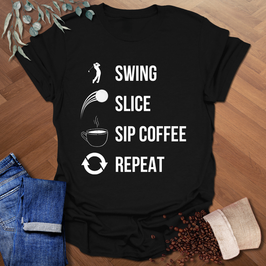 Swing Slice Sip Repeat T-Shirt
