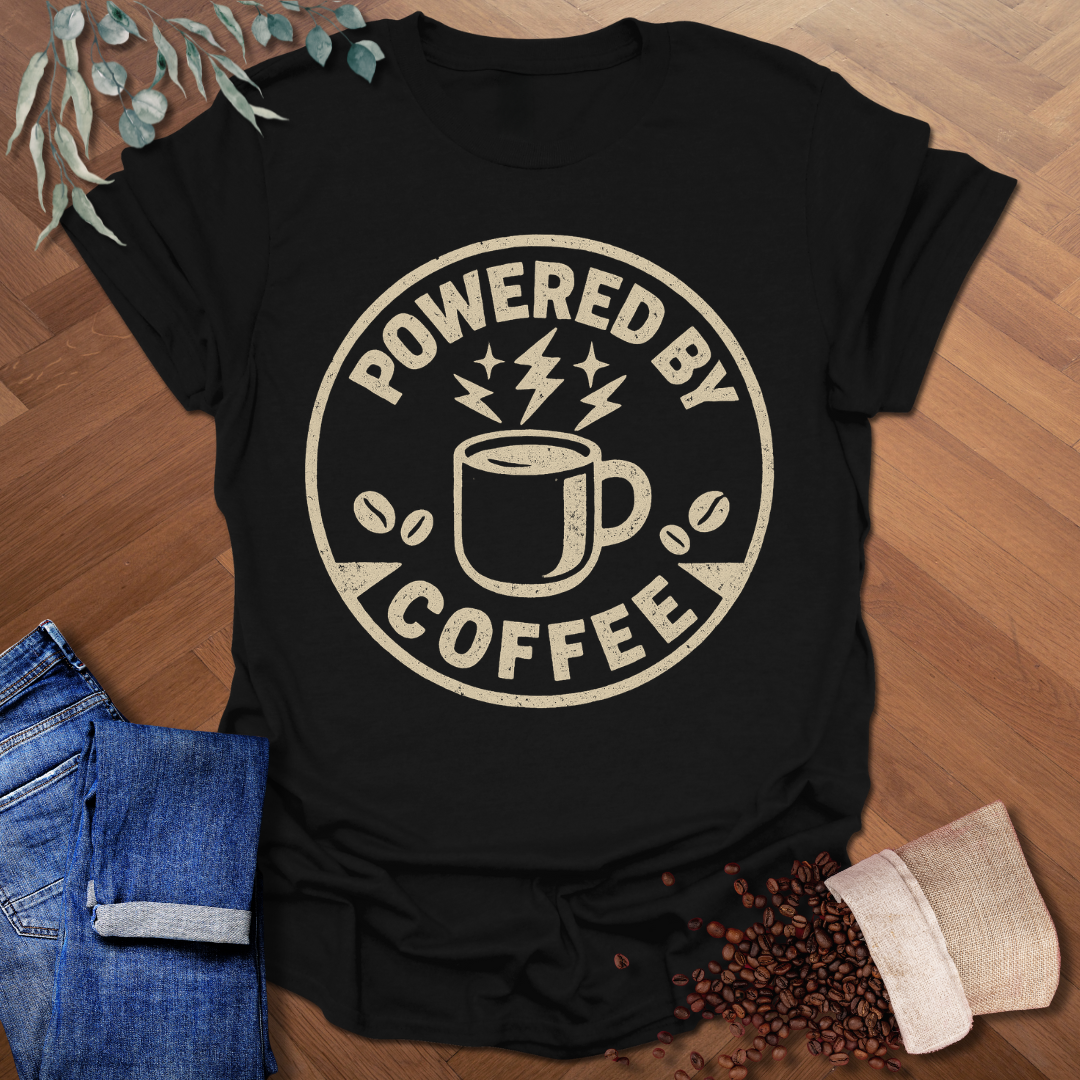 Powered By Coffee T-Shirt