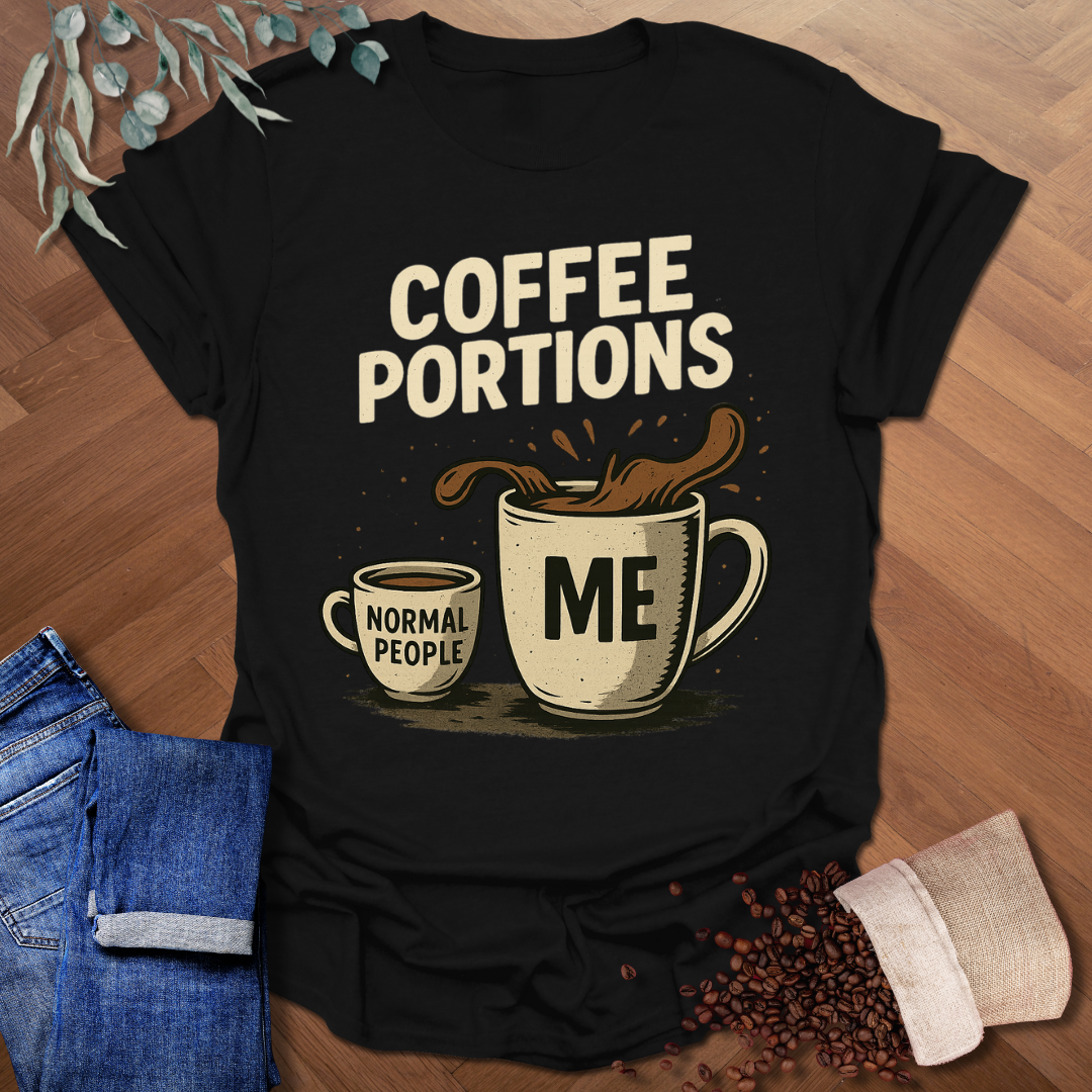 Coffee Portions T-Shirt