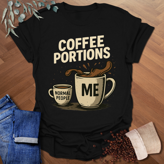Coffee Portions T-Shirt