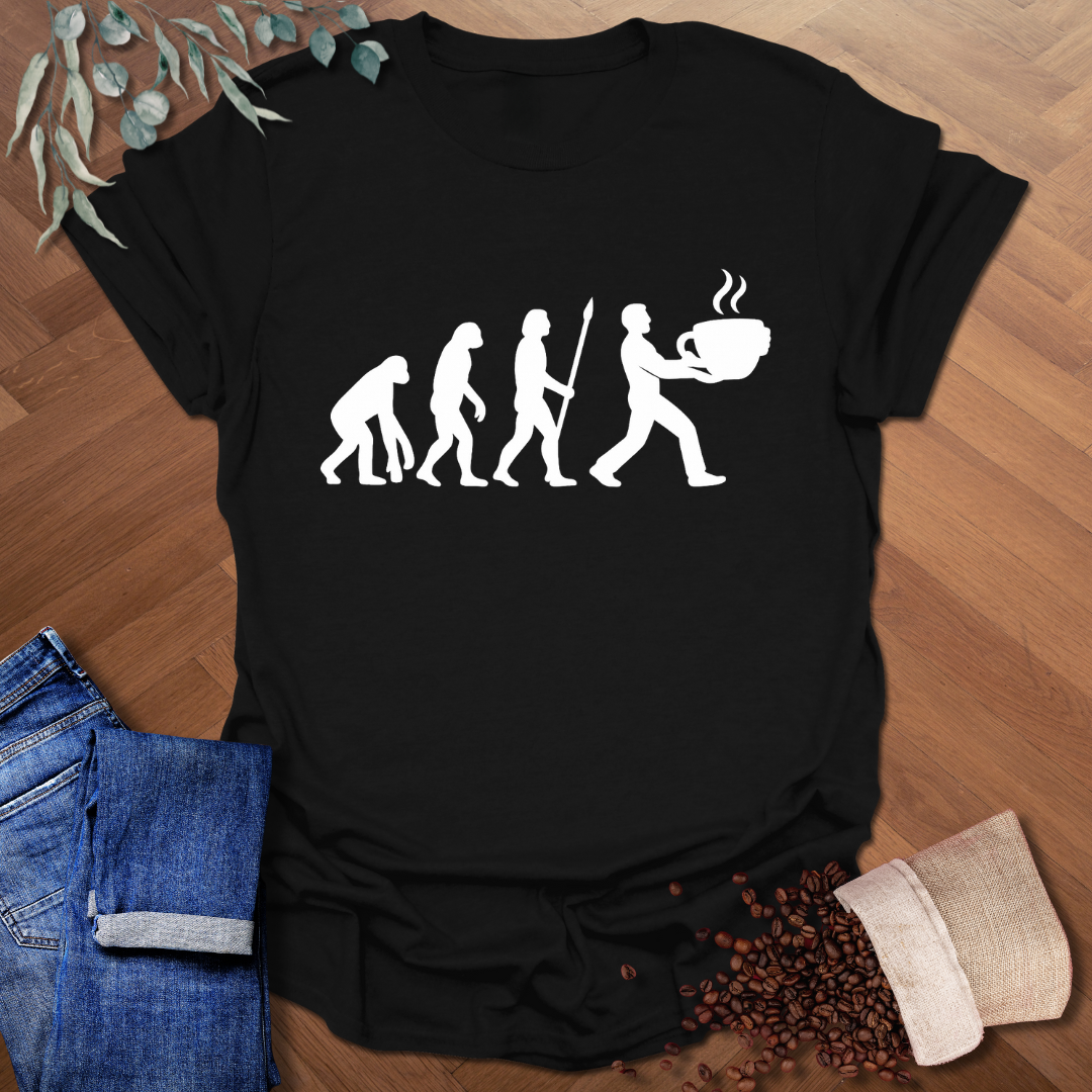 Evolution Of Coffee T-Shirt
