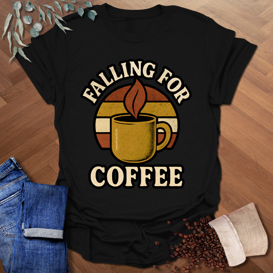 Falling For Coffee T-Shirt