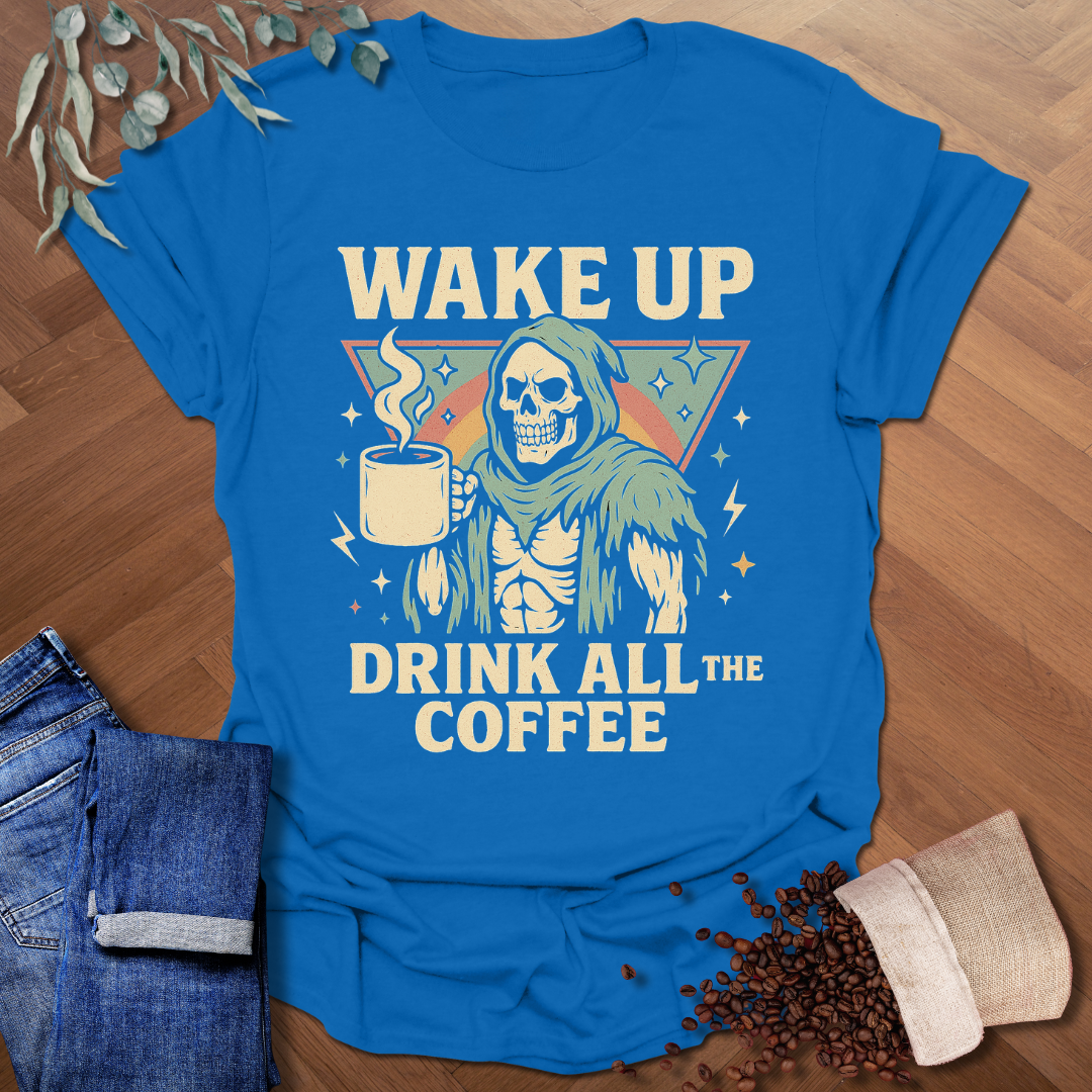 Skeleton Wake Up T-Shirt