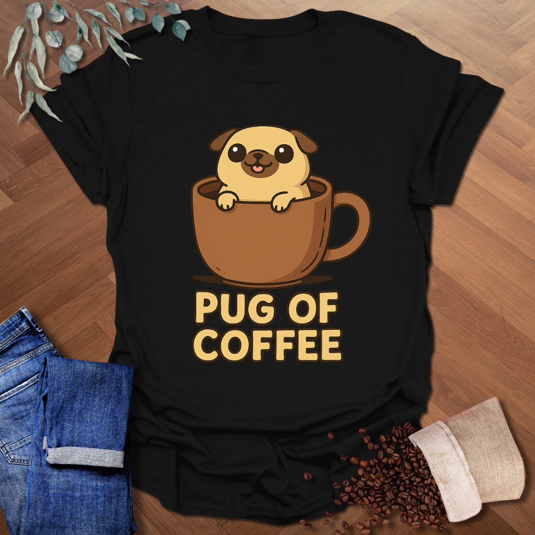 Pug Of Coffee T-Shirt