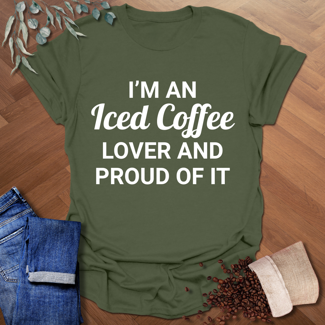 Iced Coffee Lover T-Shirt