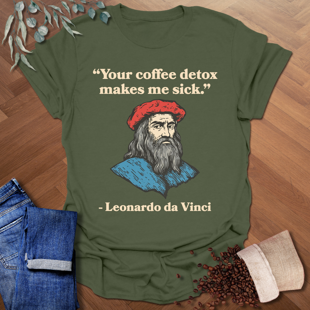 da Vinci Quote T-Shirt