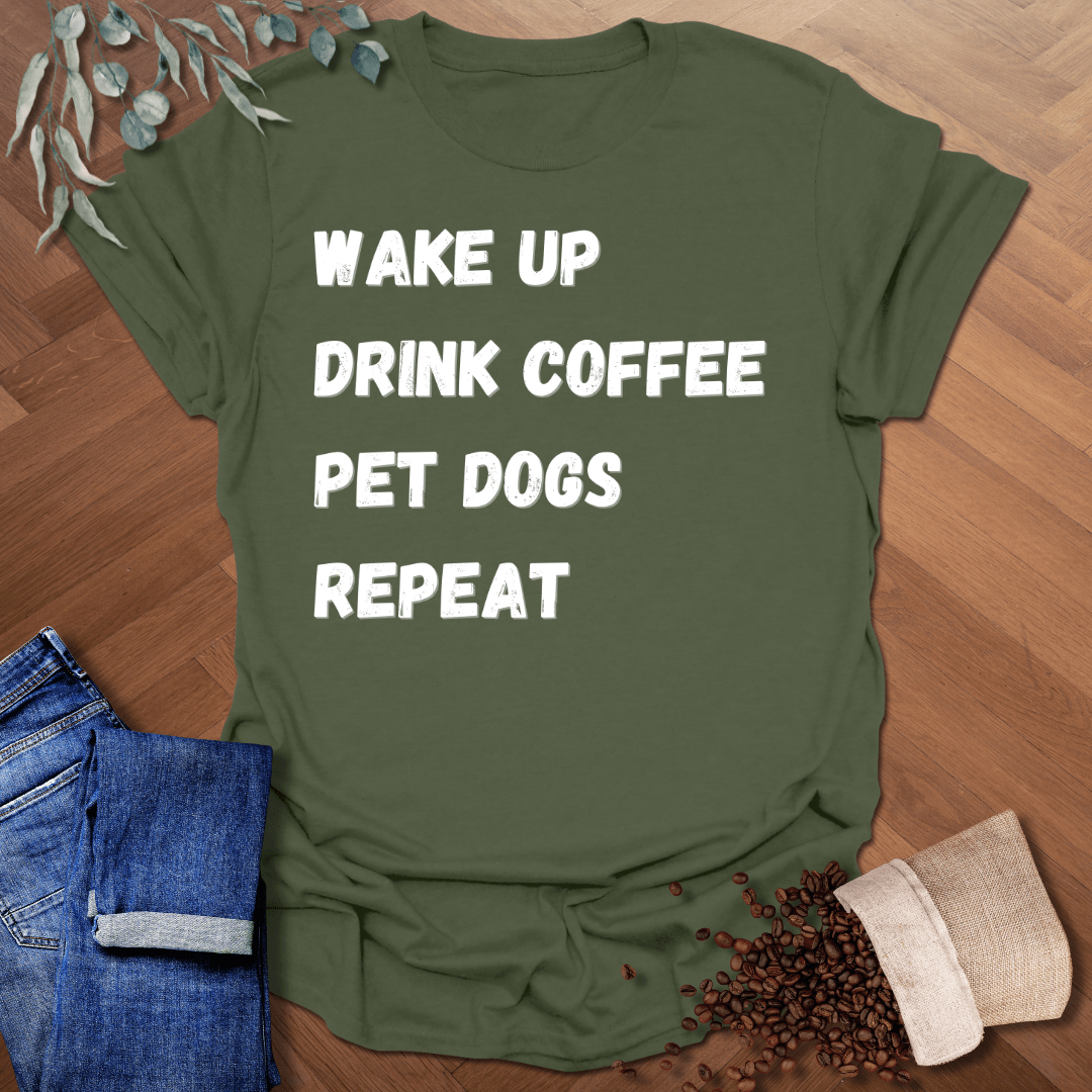 Pet Dogs Repeat T-Shirt