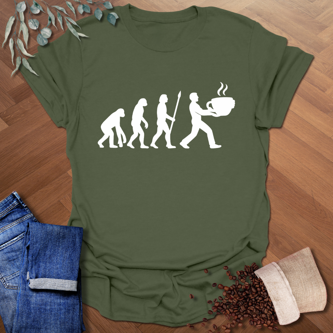 Evolution Of Coffee T-Shirt