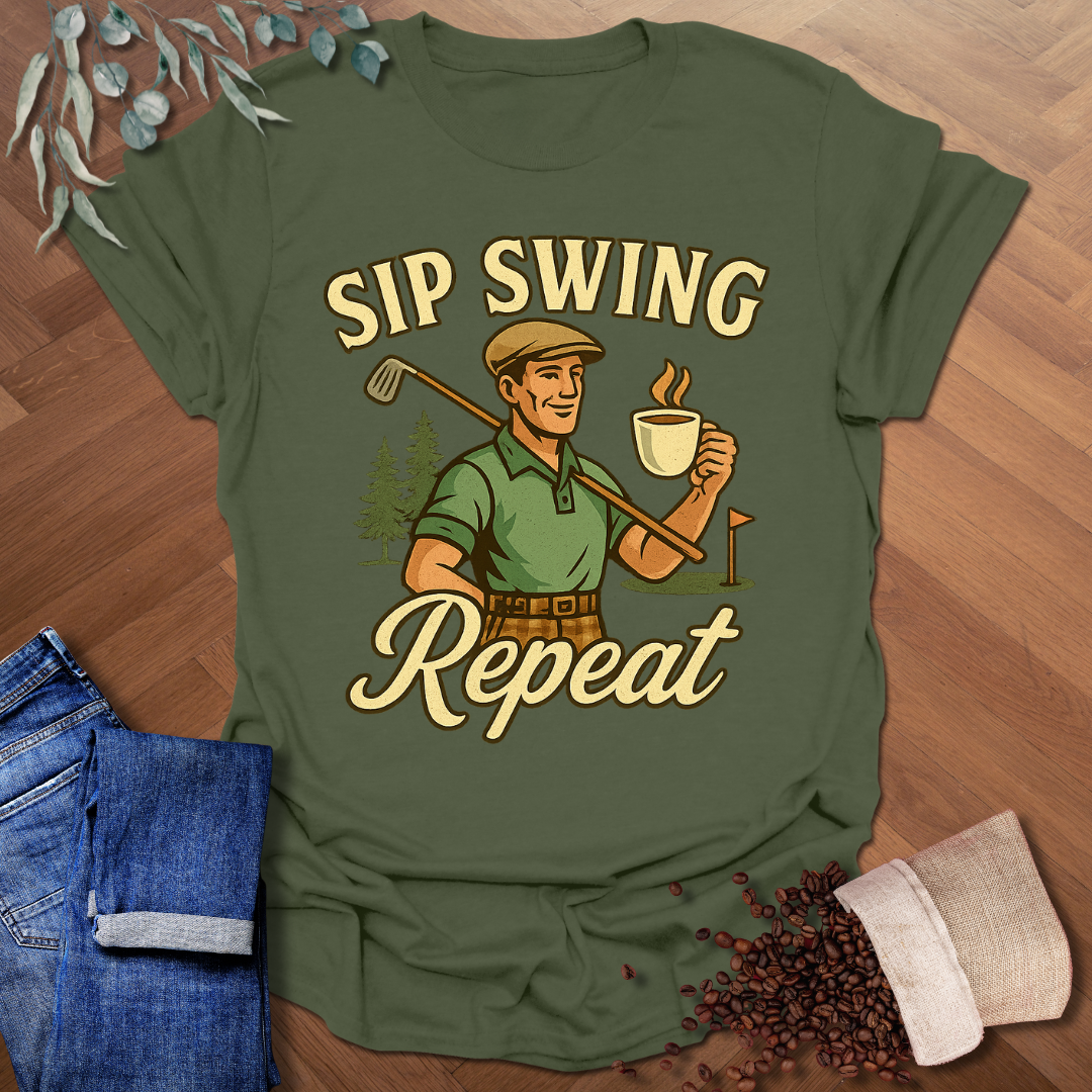 Sip Swing Repeat T-Shirt
