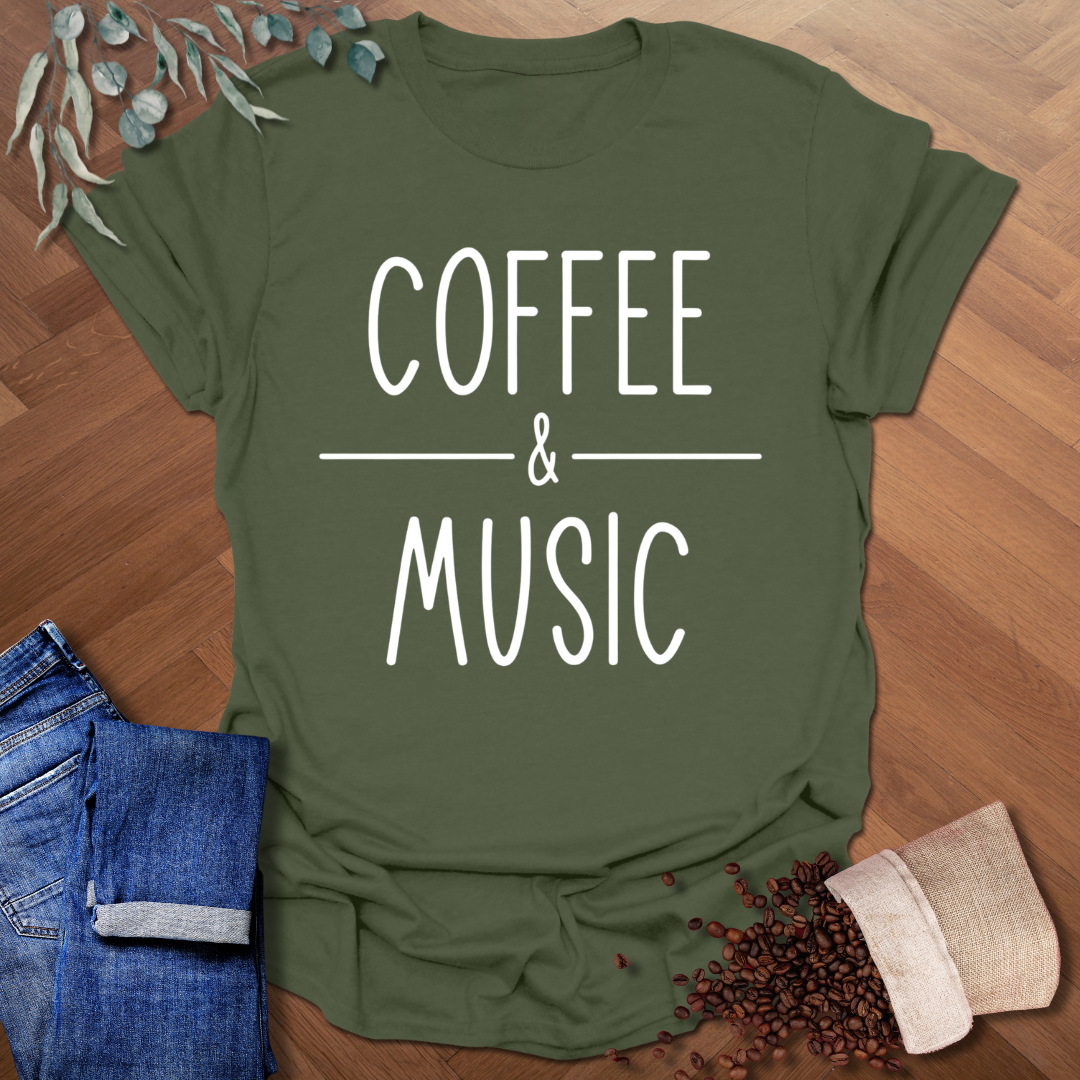 Coffee & Music T-Shirt