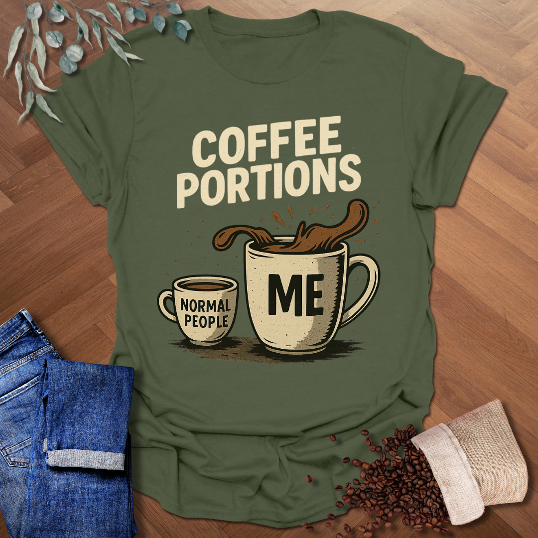 Coffee Portions T-Shirt