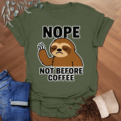 Sloth Nope T-Shirt