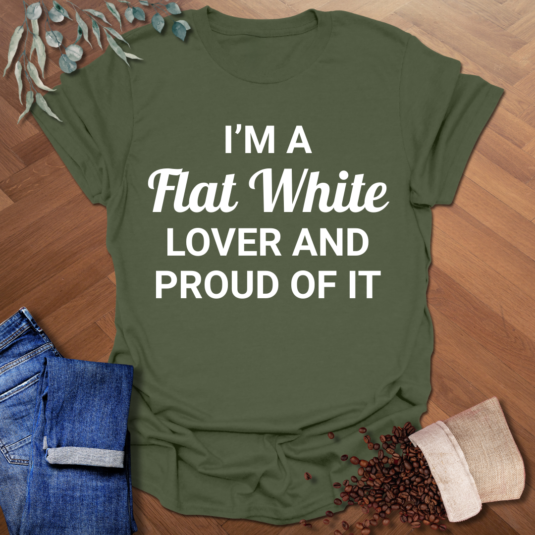 Flat White Lover T-Shirt