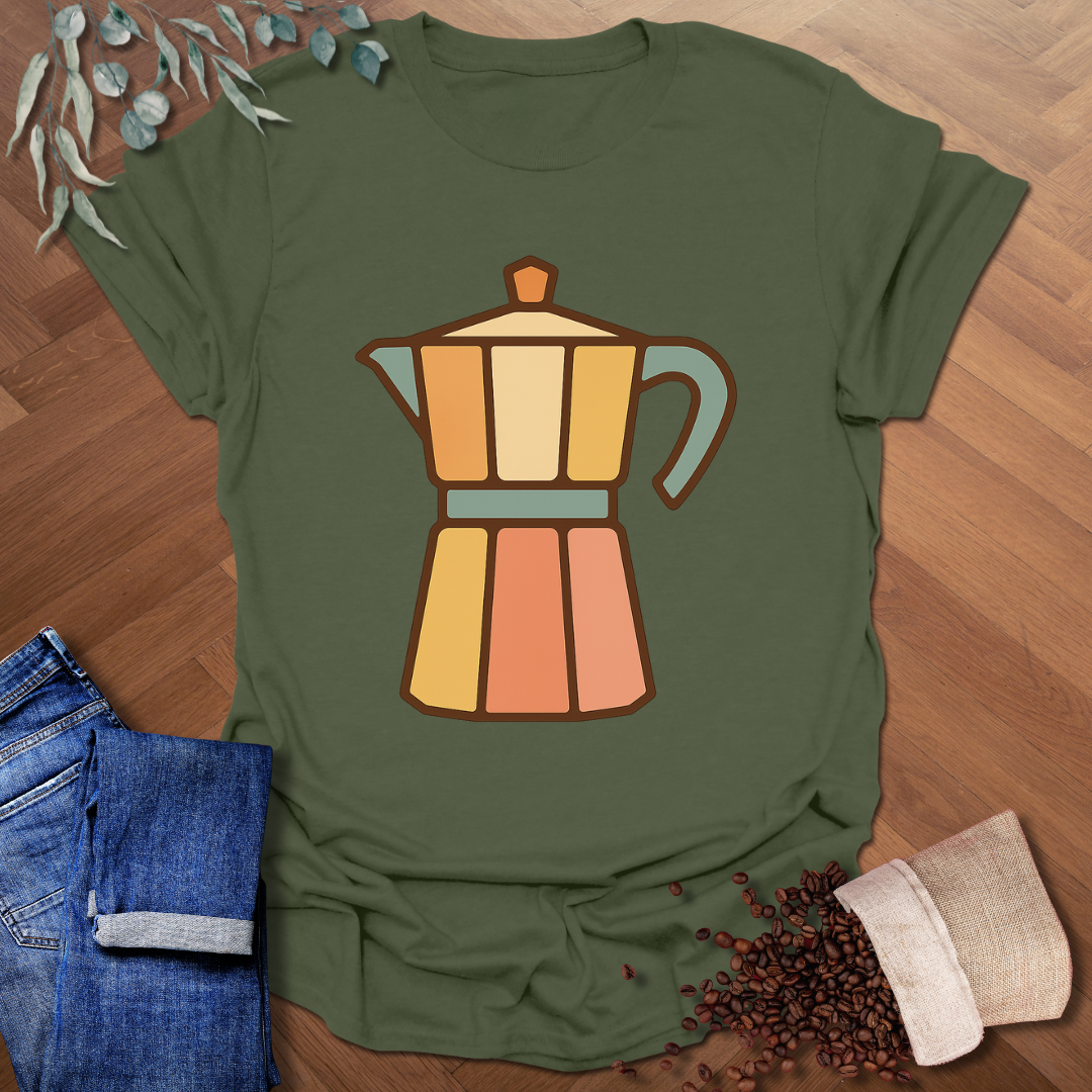 Retro Moka T-Shirt