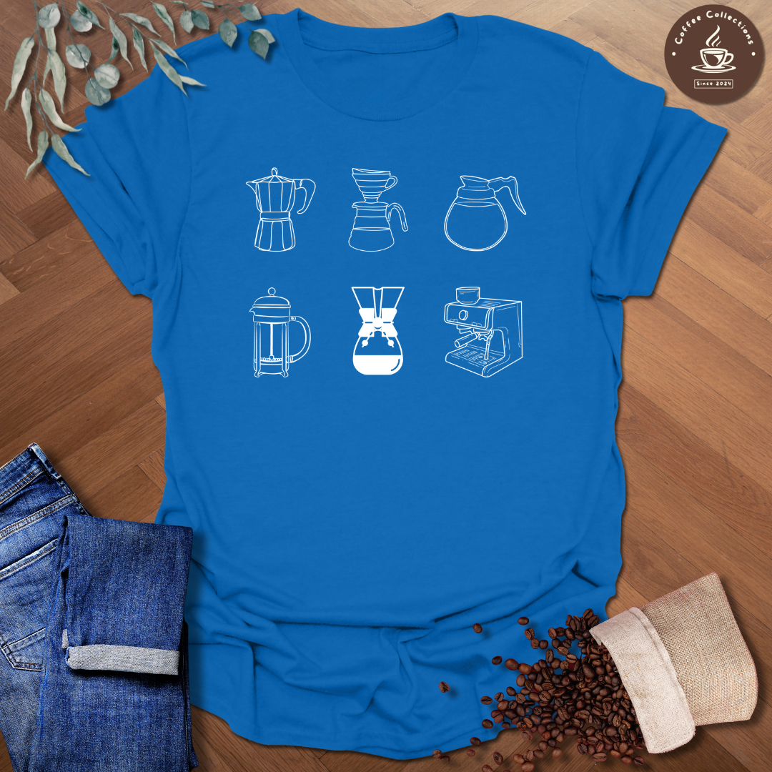 Coffee Brewing Gear T-Shirt
