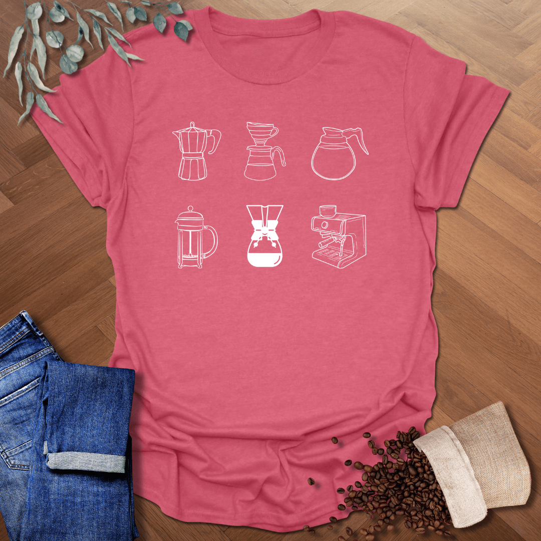 Coffee Brewing Gear T-Shirt