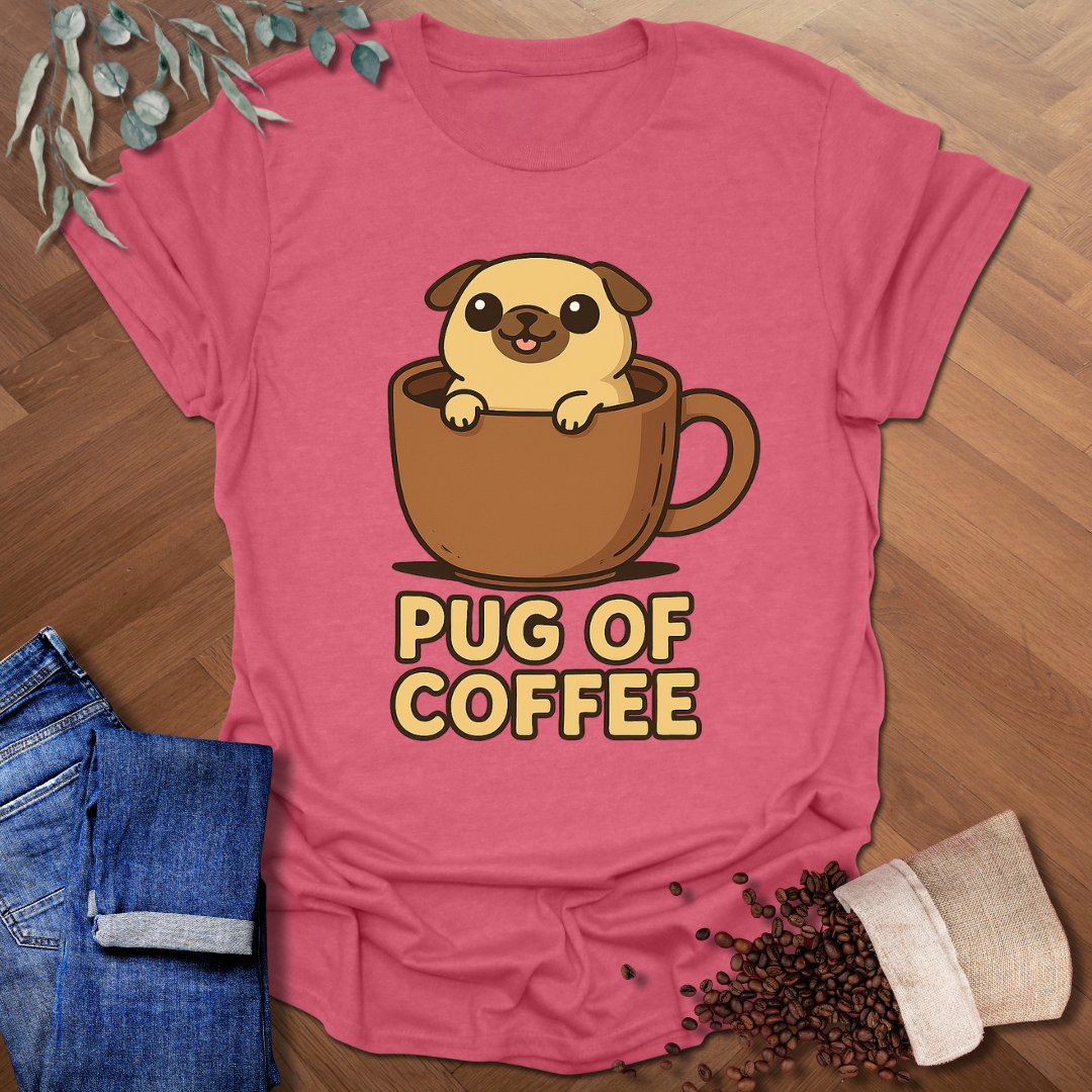 Pug Of Coffee T-Shirt