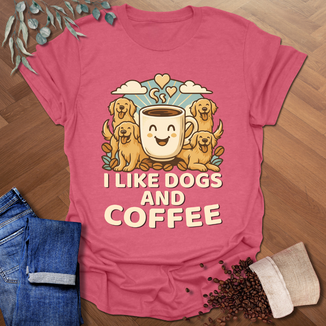 Dogs and Coffee T-Shirt