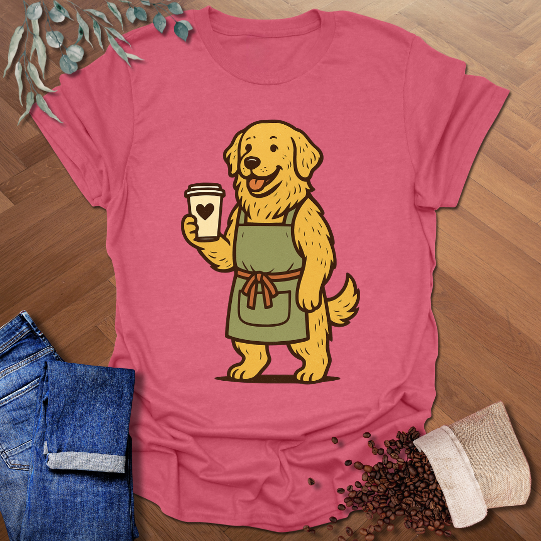 Barista Dog T-Shirt