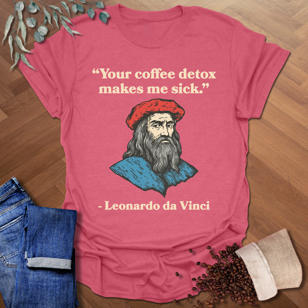 da Vinci Quote T-Shirt