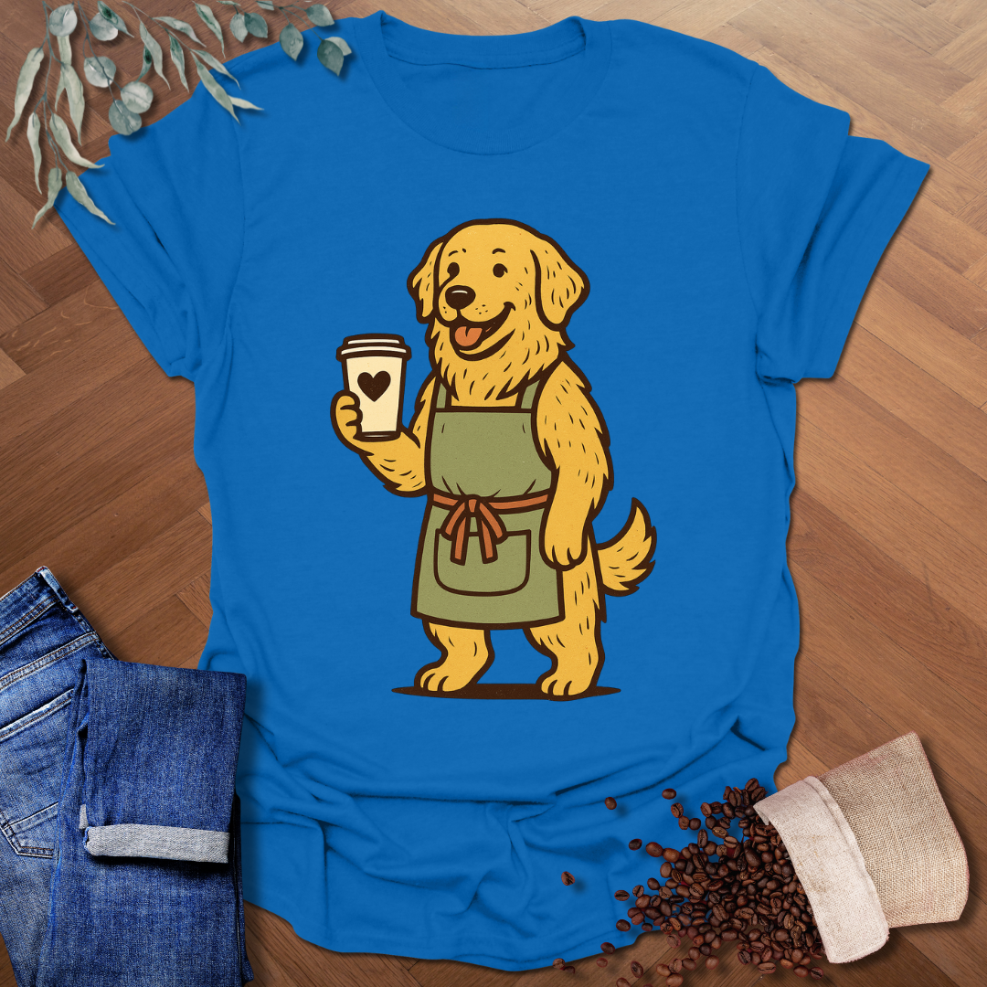 Barista Dog T-Shirt