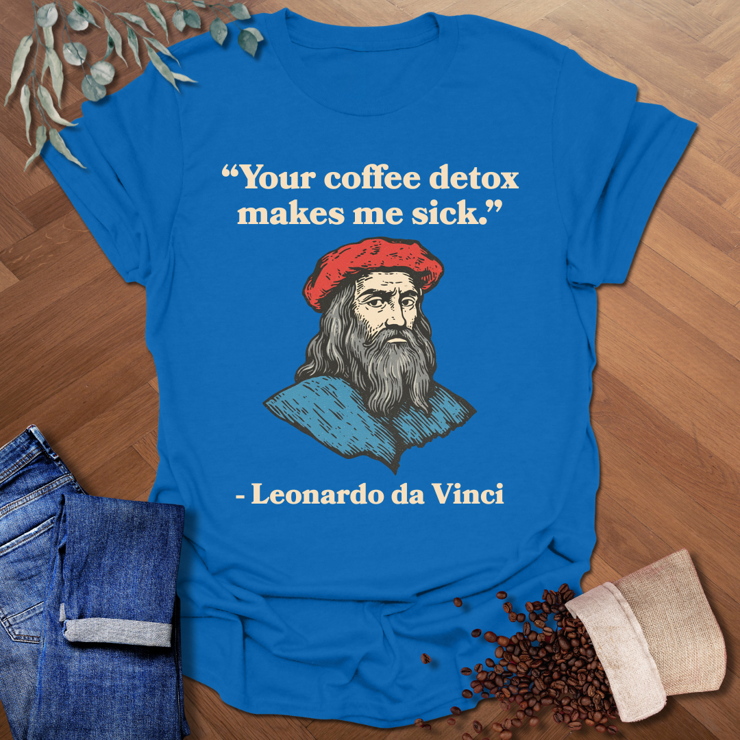 da Vinci Quote T-Shirt