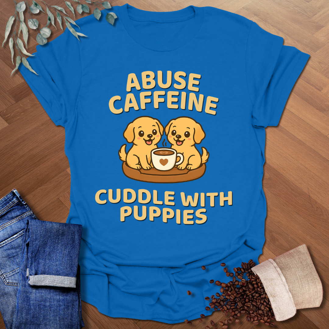 Cuddle With Puppies T-Shirt